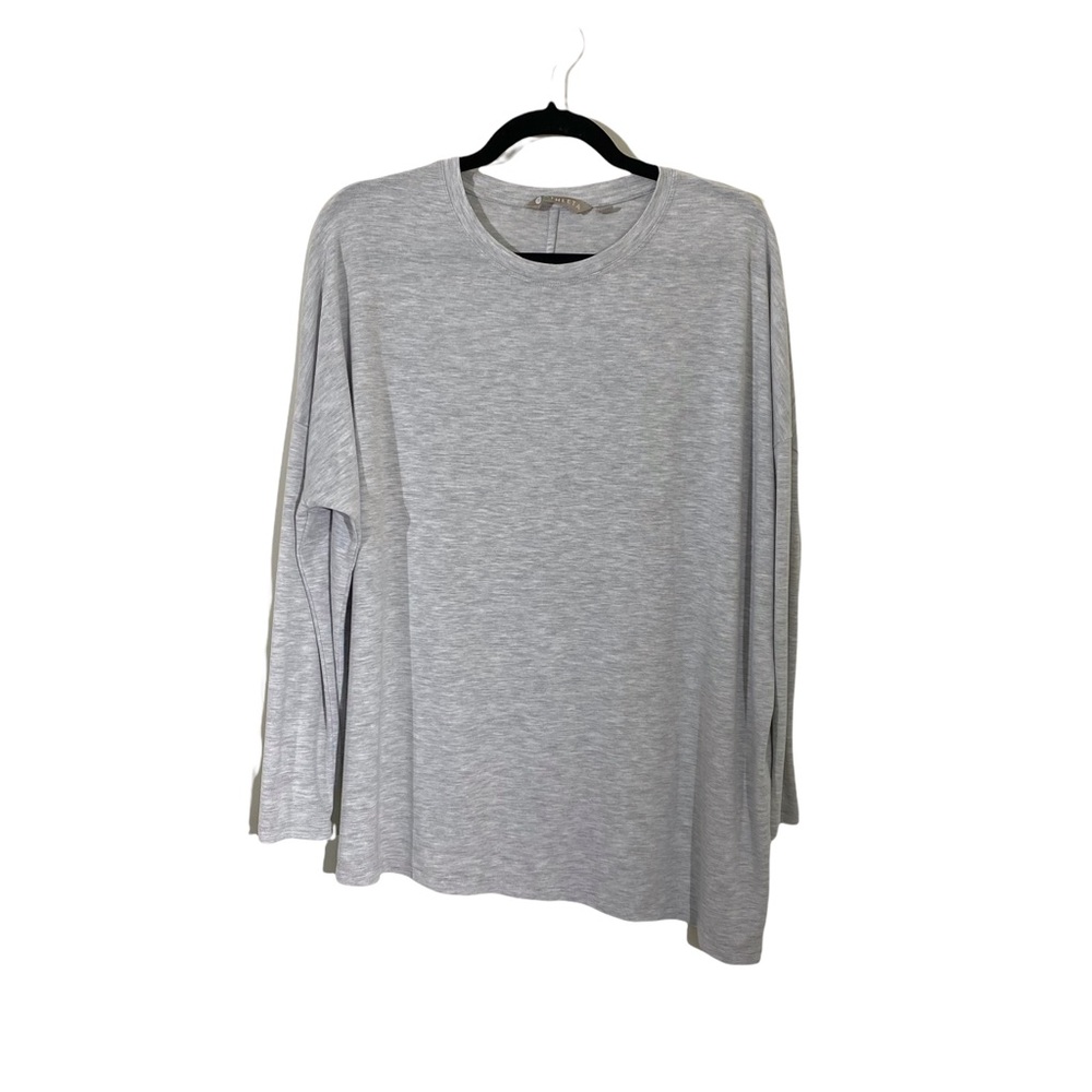 Athleta Light Gray Cloudlight Relaxed Asymmetric … - image 2